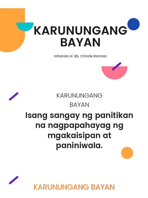 (PDF) Karunungang.